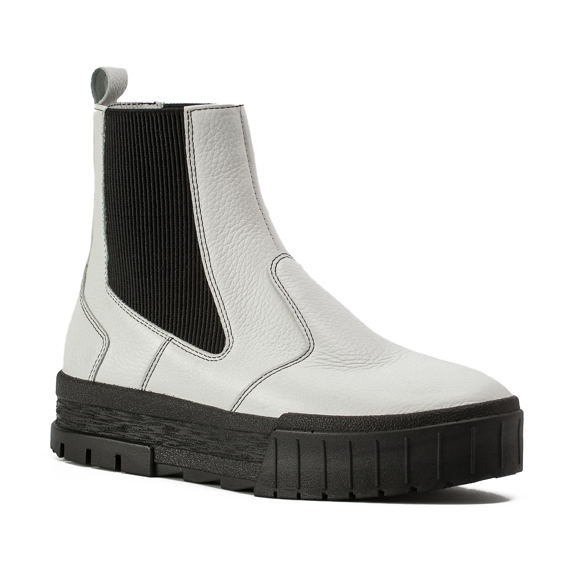 Сапоги демисезонные Shagovita 65333Б-1.Бело-черный Сапоги демисезонные Shagovita 65333Б-1.Бело-черный